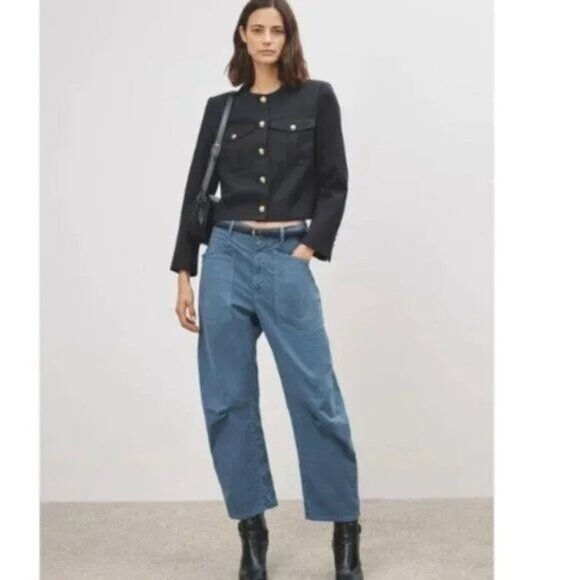 Nili Lotan Shon Pants 2 Cadet Blue